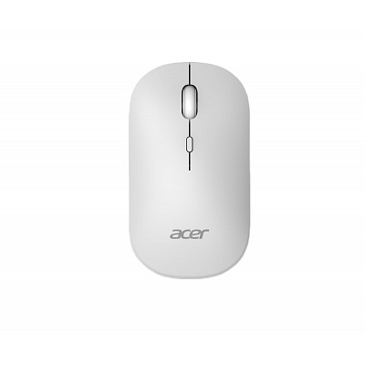 Acer AMR130/Ergonomiczna/Optyczna/1 600 DPI/USB+BT/Biała