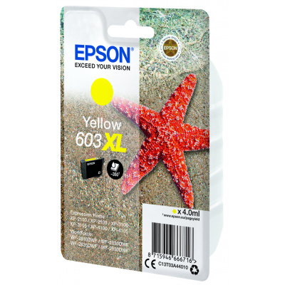 Epson 603XL C13T03A44010 żółty (yellow) tusz oryginalna