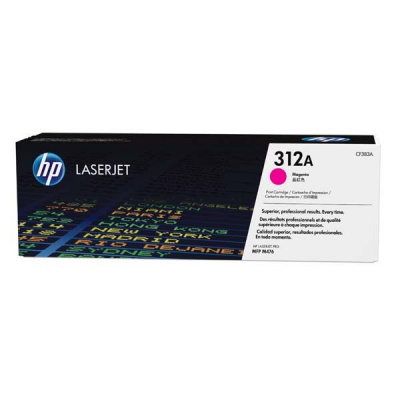 HP 312A CF383A purpurowy (magenta) toner oryginalny