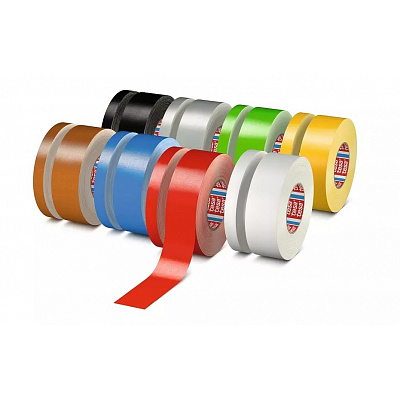 Tesa 4651, żółta taśma tekstylna, 50 mm x 50 m