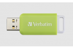 VERBATIM Flash Disk 32GB DataBar USB 2.0 Drive, zielona