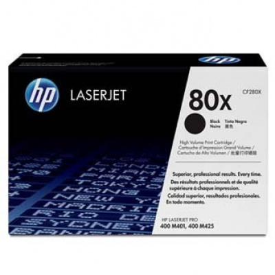 HP 80X CF280X czarny (black) toner oryginalny