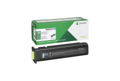Lexmark 73B20C0 błękitny (cyan) toner oryginalny