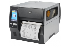 Zebra ZT42163-T4E0000Z ZT421, 6" drukarka etykiet, (300 dpi), moduł odklejania, rewinder, disp. (colour), RTC, EPL, ZPL, ZPLII, USB, RS232, BT, Ethernet