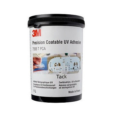 3M 7555 T PCA Klej aktywowany promieniowaniem UV, 1 litr