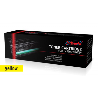 Toner cartridge JetWorld Yellow Glossy OKI ES6412 replacement 46507513 