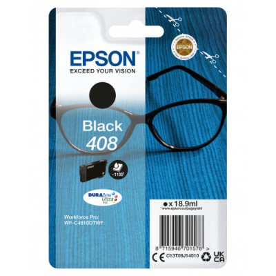Epson 408 C13T09J14010 černá (black) originální cartridge