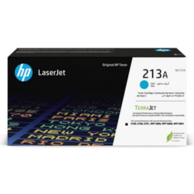 HP 213A W2131A błękitny (cyan) toner oryginalny