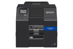 Epson ColorWorks C6000Pe (mk) C31CH76202MK, kolorowa drukarka etykiet, peeler, disp., USB, Ethernet, black