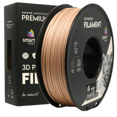 Smart Print FG-S164-E1, 3D filament, PLA, 1,75mm, 1000g, Jasny brąz (Light brown)