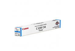 Canon C-EXV34 błękitny (cyan) toner oryginalny