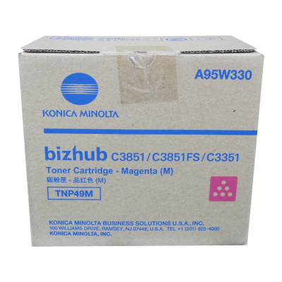 Konica Minolta TNP-49M purpurowy (magenta) toner oryginalny