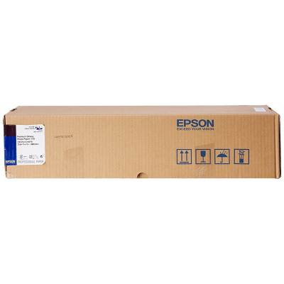 Epson Premium Glossy Photo Paper Roll C13S041390, 166 g/m2, 24", 610mmx30.5m, błyszczący, biały, rolka papieru