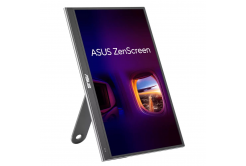 Monitor ASUS ZenScreen MQ16AHE 90LM07SV-B02170, 15,6", OLED, FHD, 60Hz, 1ms, szary, 3R