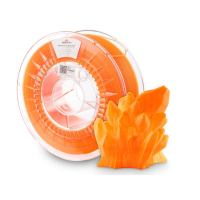 Spectrum 80884 3D filament, PLA Crystal, 1,75mm, 1000g, Pomarańczowy (Neon orange)
