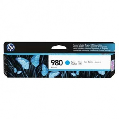 HP 980 D8J07A błękitny (cyan) tusz oryginalna