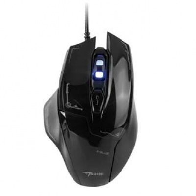 E-blue Mysz Mazer EMS642BKAA-IU, 2500DPI, optyczna, 6 przycisków, przewodowy USB, czarny