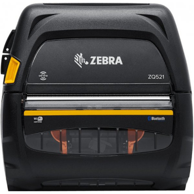 Zebra ZQ521 ZQ52-BUE100E-00, BT, 8 dots/mm (203 dpi), linerless, display, drukarka etykiet