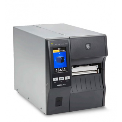 Zebra ZT411 ZT41146-T4E0000Z drukarka etykiet, průmyslová 4" tiskárna,(600 dpi),peeler,rewinder,disp. (colour),RTC,EPL,ZPL,ZPLII,USB,RS232,Ethernet