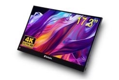 Verbatim PM-17-4K Przenośny monitor dotykowy 17,3", 4K Ultra HD, Metal Housing