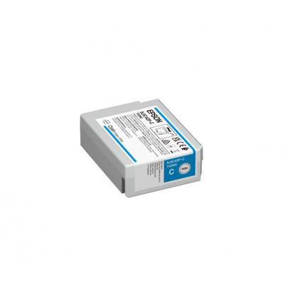 Epson SJIC42P-C C13T52M240 dla ColorWorks, błękitny (cyan) tusz oryginalna