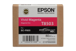 Epson T8503 C13T85030N purpurowy (magenta) tusz oryginalna