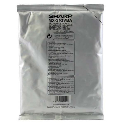 Sharp MX31GVBA czarny (black) oryginalny deweloper