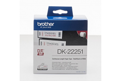 Brother DK-22251, 62mm x 15,24m, , etykiety papierowe