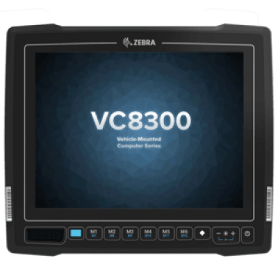 Zebra VC8300 VC83-10SSCNBAABA-I, terminal danych, Ivanti Velocity Pre-Licensed, USB, USB-C, powered-USB, RS232, BT, Wi-Fi, Android, GMS