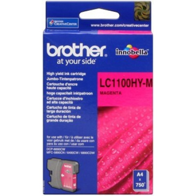 Brother LC-1100HYM purpurowy (magenta) tusz oryginalna