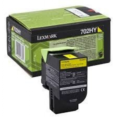 Lexmark 70C2HY0 żółty (yellow) toner oryginalny