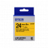 Epson LabelWorks LK-6YBP C53S656005 24mm x 9m, czarny druk / pastelowe żółty podkład, taśma oryginalna