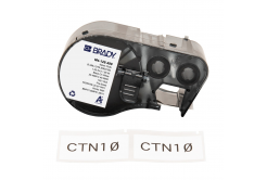 Brady M4-128-499 / 170808, 48.26 mm, Nylon, czarny druk / biały podkład