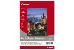 Canon SG-201 Photo Paper Plus Semi-Glossy, papier fotograficzny, półbłyszczący, satyna, biały, A3, 260 g/m2, 20 szt.