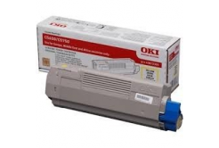 OKI 43872305 żółty (yellow) toner oryginalny