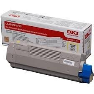 OKI 43872305 żółty (yellow) toner oryginalny