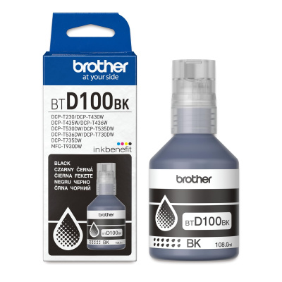 Brother BT-D100 BTD100BK czarny (black) tusz oryginalny