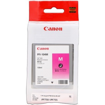 Canon PFI-104M purpurowy (magenta) tusz oryginalna