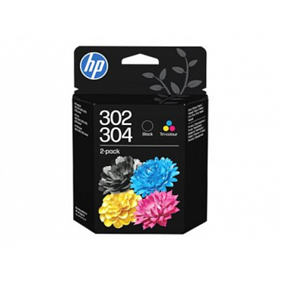 HP 302/304 B82L1AE 2-pack kolorowa (color) tusz oryginalna