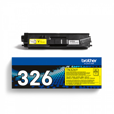 Brother TN-326Y żółty (yellow) toner oryginalny