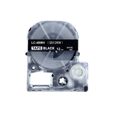 Epson LC-SD12KW, 12mm x 8m, biały druk / biały podkład, taśma zamiennik