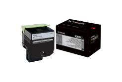 Lexmark 80C0X10 czarny (black) toner oryginalny