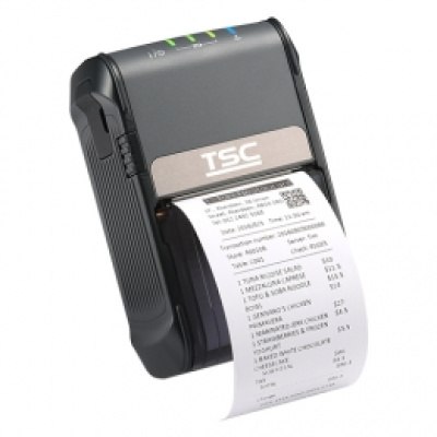 TSC Alpha-2R 99-062A007-00LF, 8 dots/mm (203 dpi), USB, BT, biała, niebieska