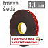 3M VHB™ 4611, gr. 1,1 mm; ciemnoszara dwustronna taśma klejąca 9 mm x 3 m