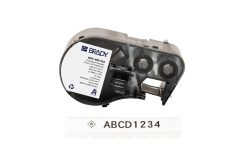 Brady M4C-500-422 / 170732, 12.70 mm x 7.62 m, Poliester, czarny druk / biały podkład