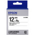 Epson LabelWorks LK-4WBN C53S654021 12mm x 9m, czarny druk / biały podkład, taśma oryginalna