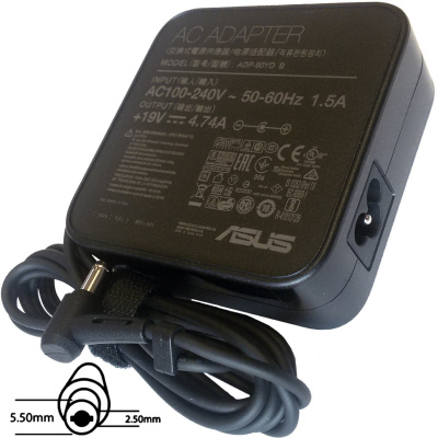 Asus oryg. zasilacz 90W 19V 3P W/O CORE (5.5PHI)