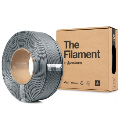 "The Filament" by Spectrum TF-24237, ReFill, PLA Lite, 1,75mm, 1000g, Srebrny (Silver)