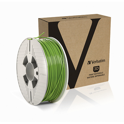 Verbatim 55334 3D filament, PLA, 2,85mm, 1000g, 126m, Zielony (Green)