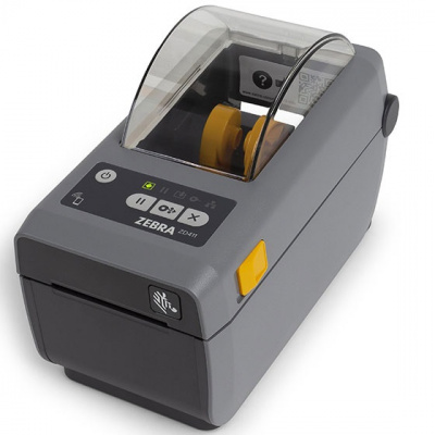 Zebra ZD411 ZD4A023-D0EM00EZ DT, 12 dots/mm (300 dpi), drukarka etykiet, RTC, EPLII, ZPLII, USB, USB Host, BT (BLE), black (następca GC420t)